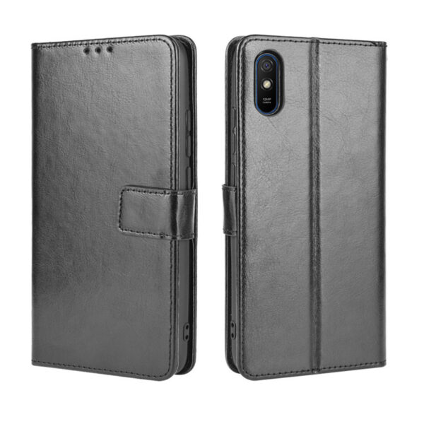 Xiaomi Redmi Serie Einfach Crazy Horse Leder Handyhülle Redmi 9a #1131