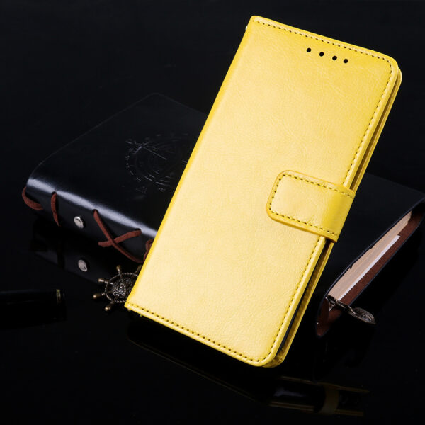 Xiaomi Redmi Serie Einfach Redmi 9c PU Crazy Horse Leder Handyhülle #1132 – Bild 12