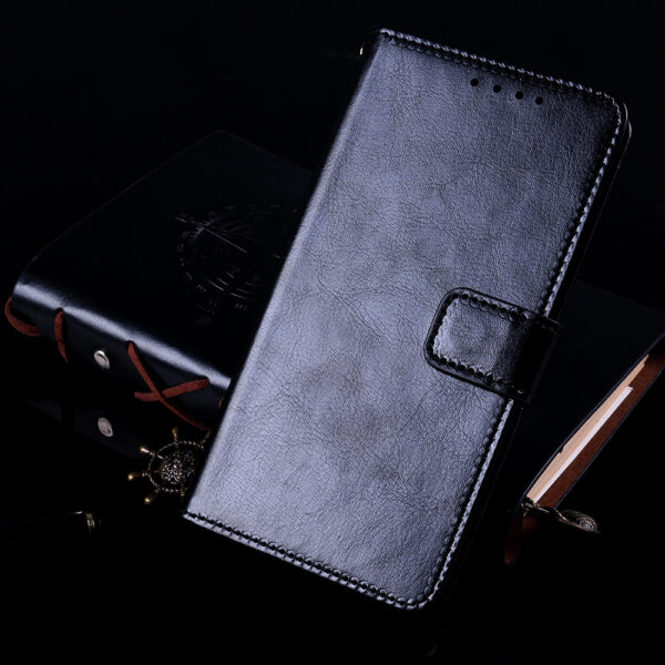 Xiaomi Redmi Serie Einfach Redmi 9c PU Crazy Horse Leder Handyhülle #1132 – Bild 6