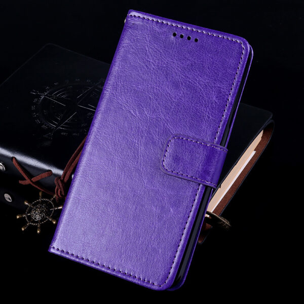Xiaomi Redmi Serie Einfach Redmi 9c PU Crazy Horse Leder Handyhülle #1132 – Bild 8