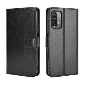 Xiaomi Redmi Serie Einfach Handyhülle Crazy Horse Leder Redmi 9t #1133
