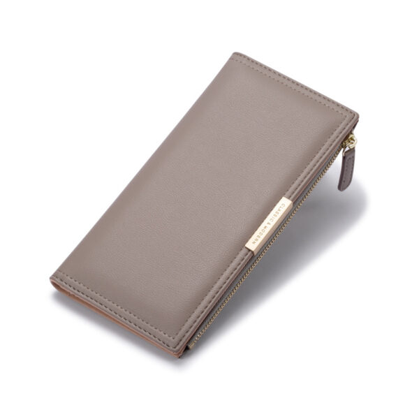 Geldbörsen Und Taschen Mode Einfarbig PU Geldbörse Universal #3949 – Bild 3
