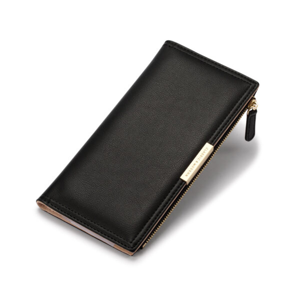 Geldbörsen Und Taschen Mode Einfarbig PU Geldbörse Universal #3949 – Bild 5